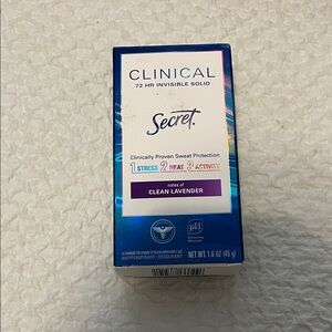 NWT Secret Clinical Antiperspirant Deodorant Lavender